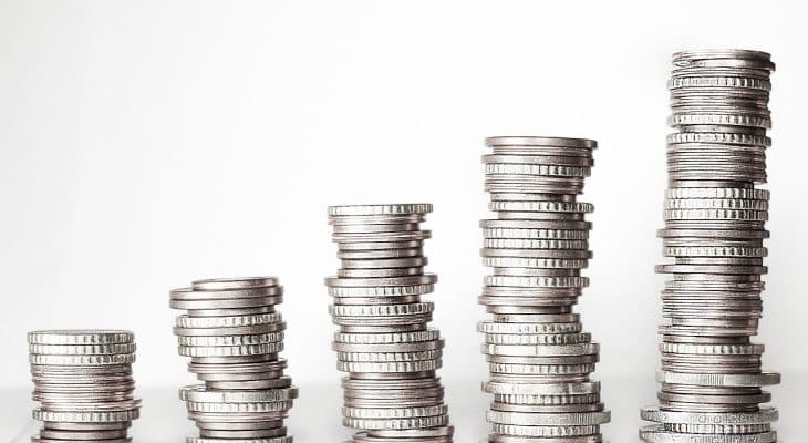 money, coins, stack